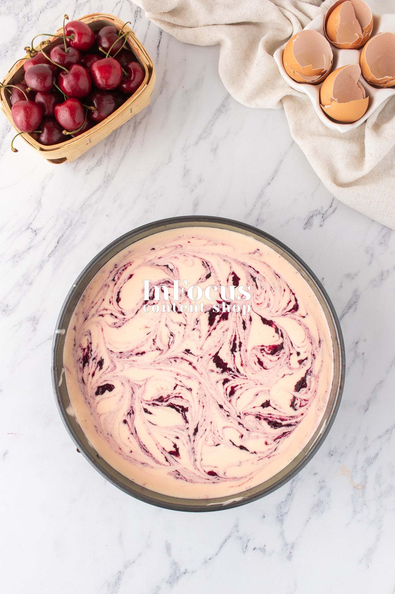 Cherry Swirl Cheesecake- Exclusive