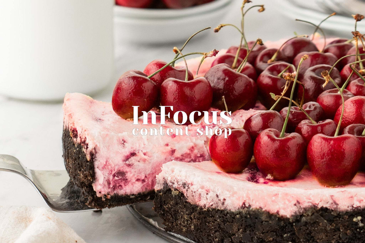 Cherry Swirl Cheesecake- Exclusive