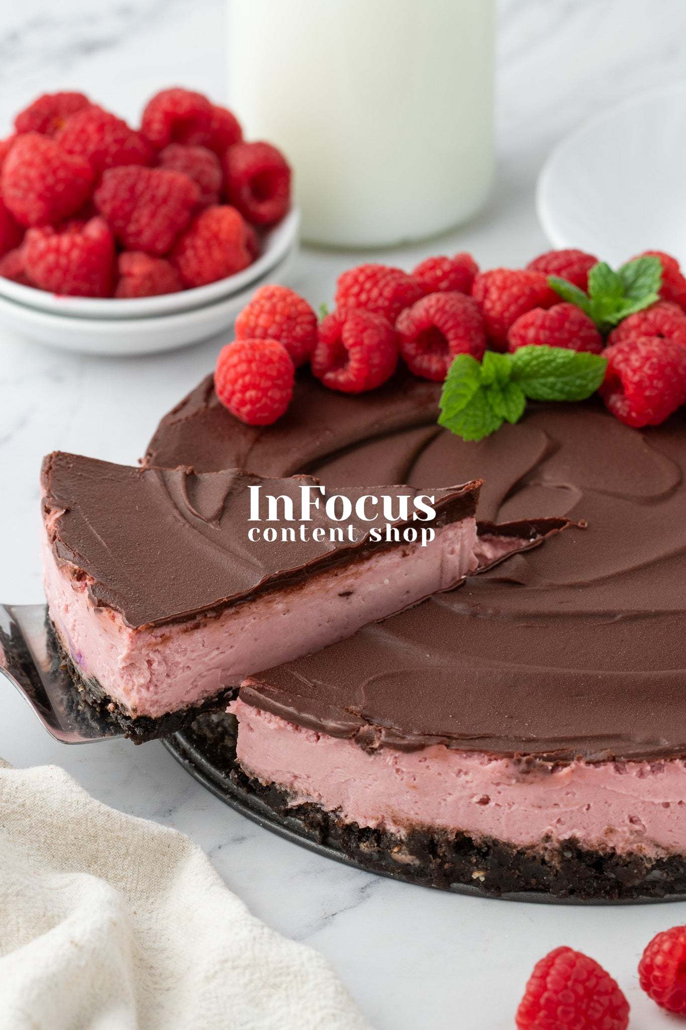 Chocolate Raspberry Cheesecake- Exclusive