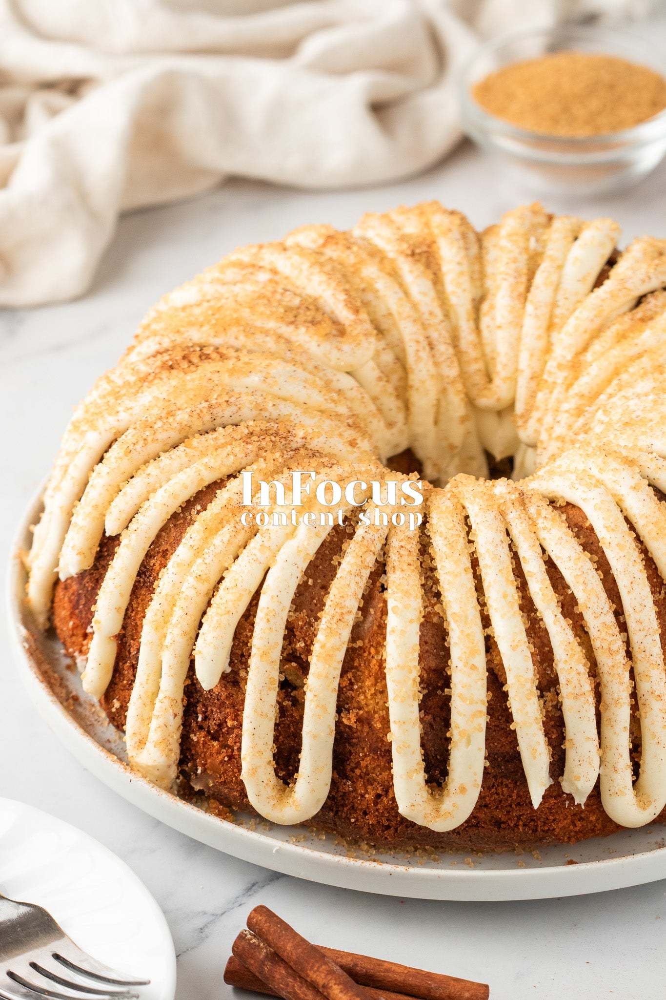 Snickerdoodle Bundt Cake- Exclusive