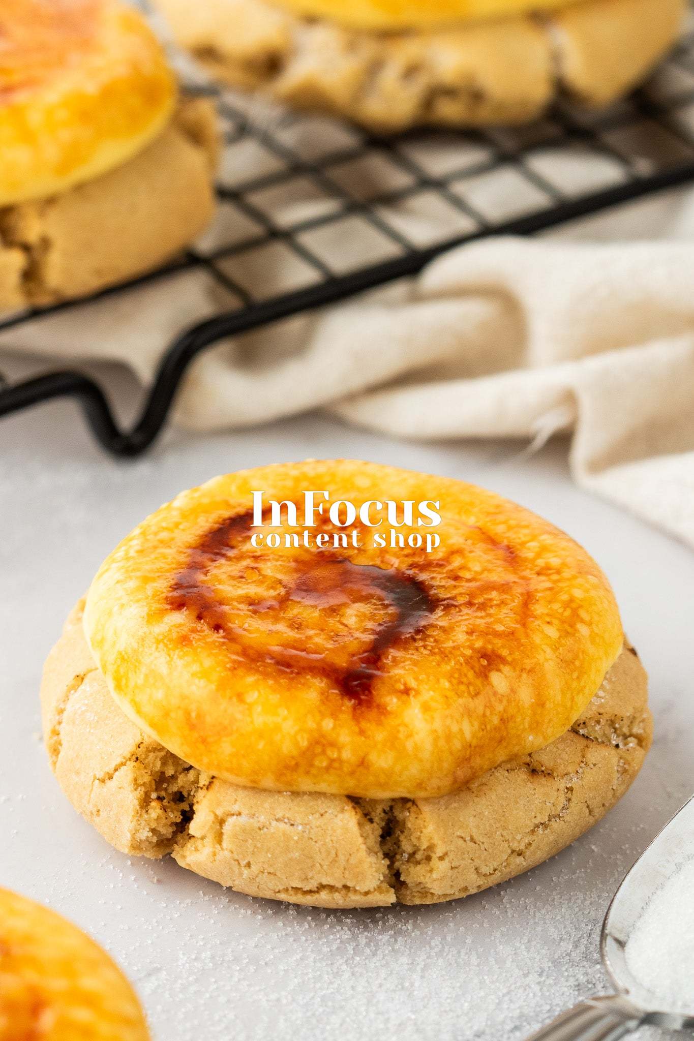 Crème Brûlée Cookies- Exclusive