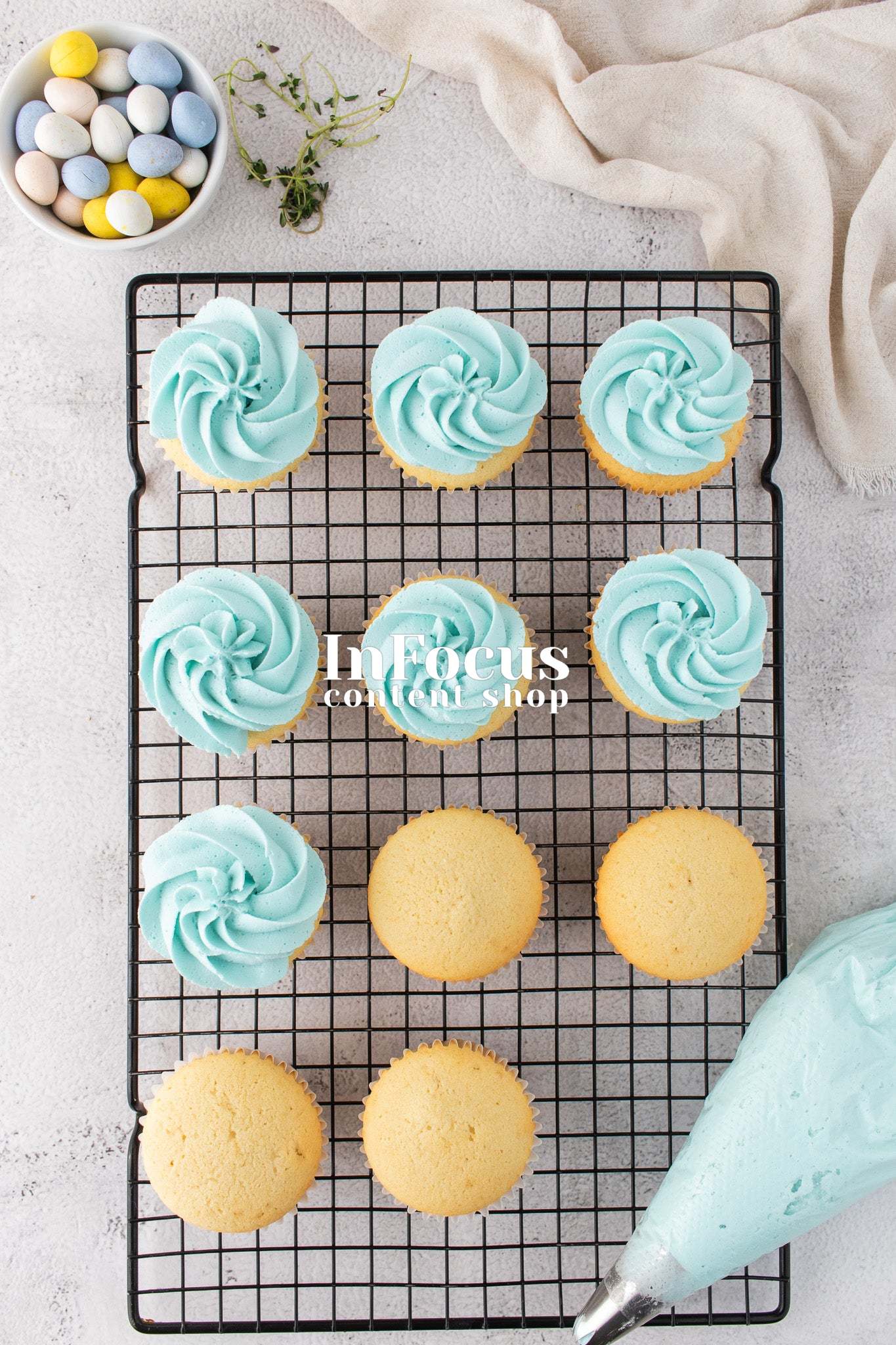 Robin's Egg Easter Cupcakes- Exclusive