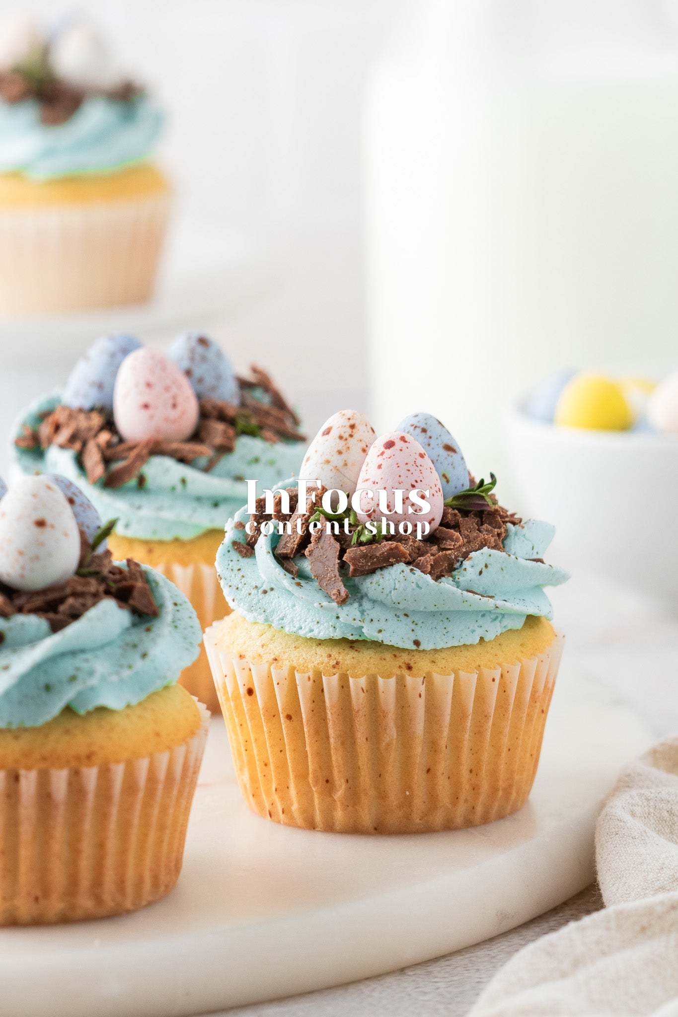 Robin's Egg Easter Cupcakes- Exclusive