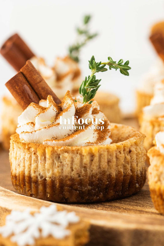 Mini Gingerbread Cheesecakes- Exclusive