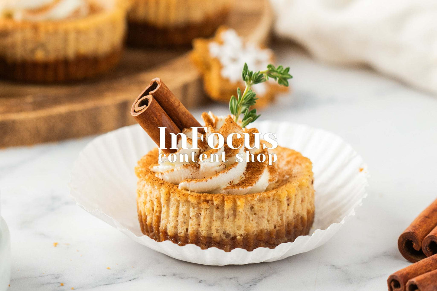 Mini Gingerbread Cheesecakes- Exclusive