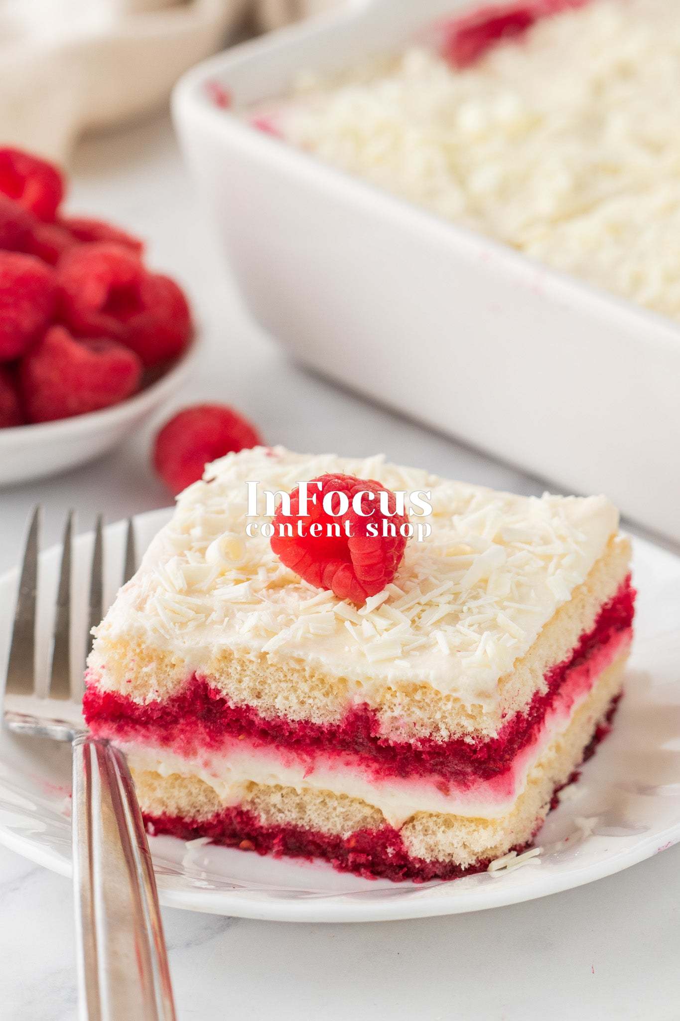 Raspberry White Chocolate Tiramisu- Exclusive