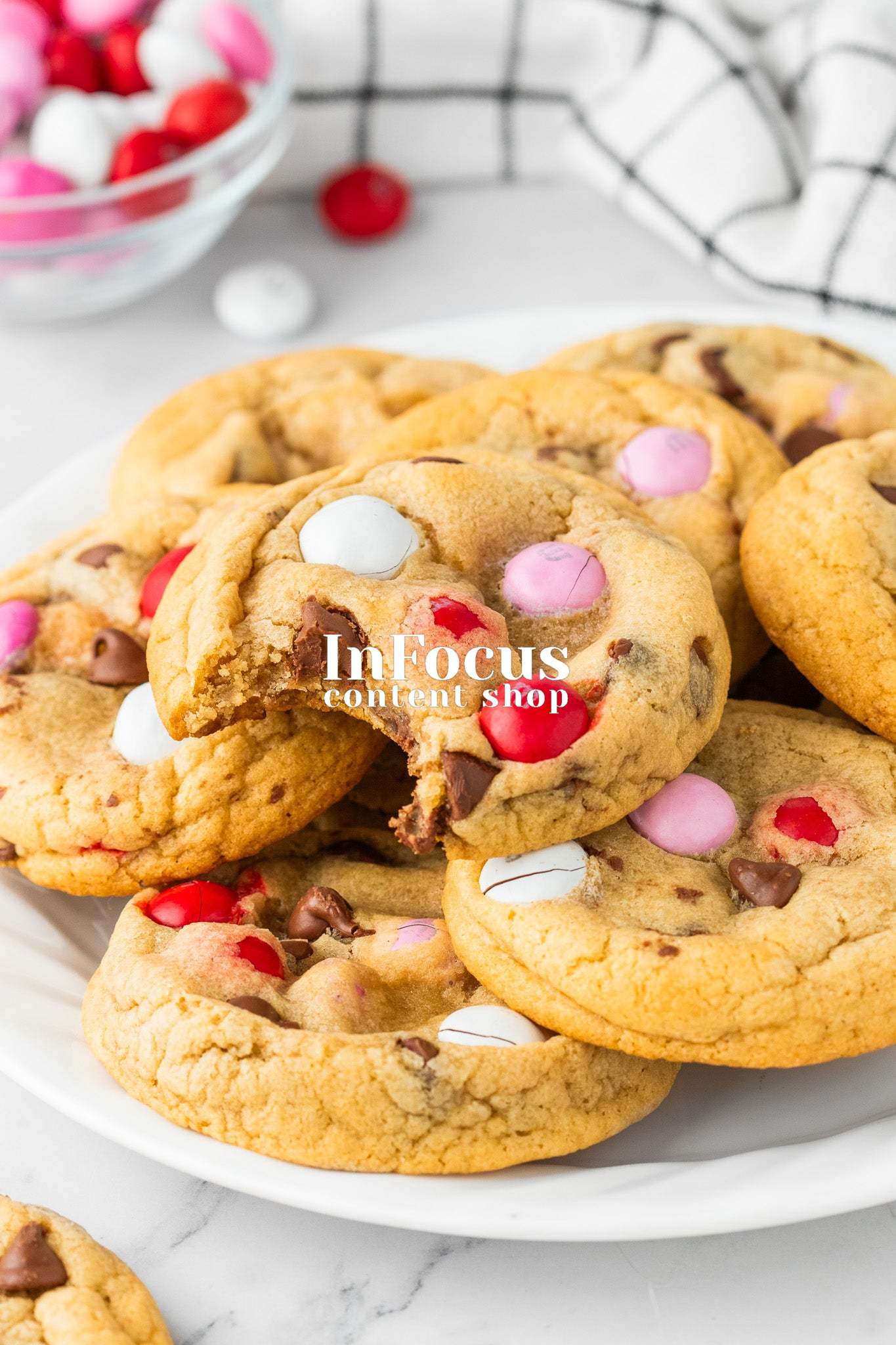 Valentines M&M Cookies- Exclusive