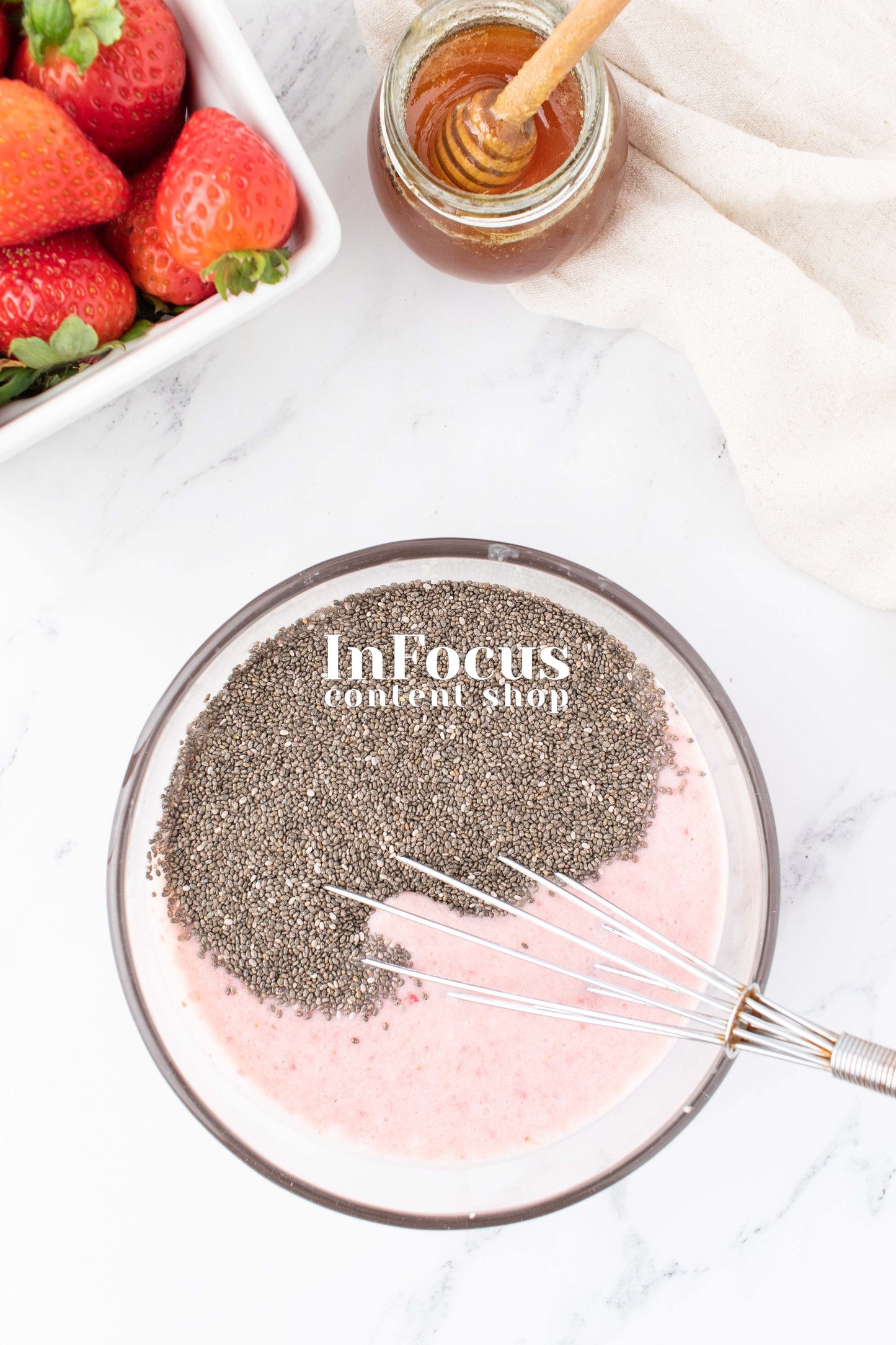 Strawberry Chia Pudding- Exclusive