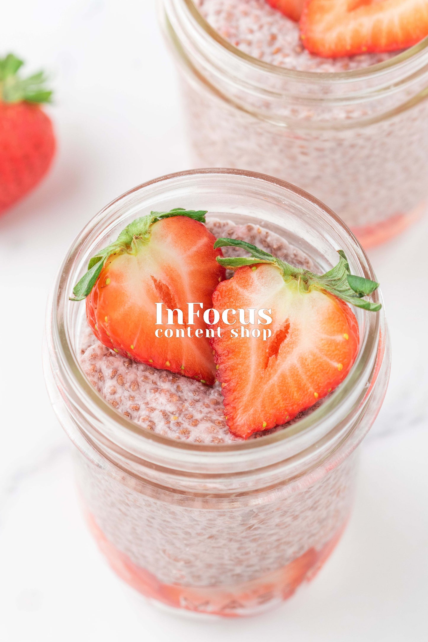 Strawberry Chia Pudding- Exclusive