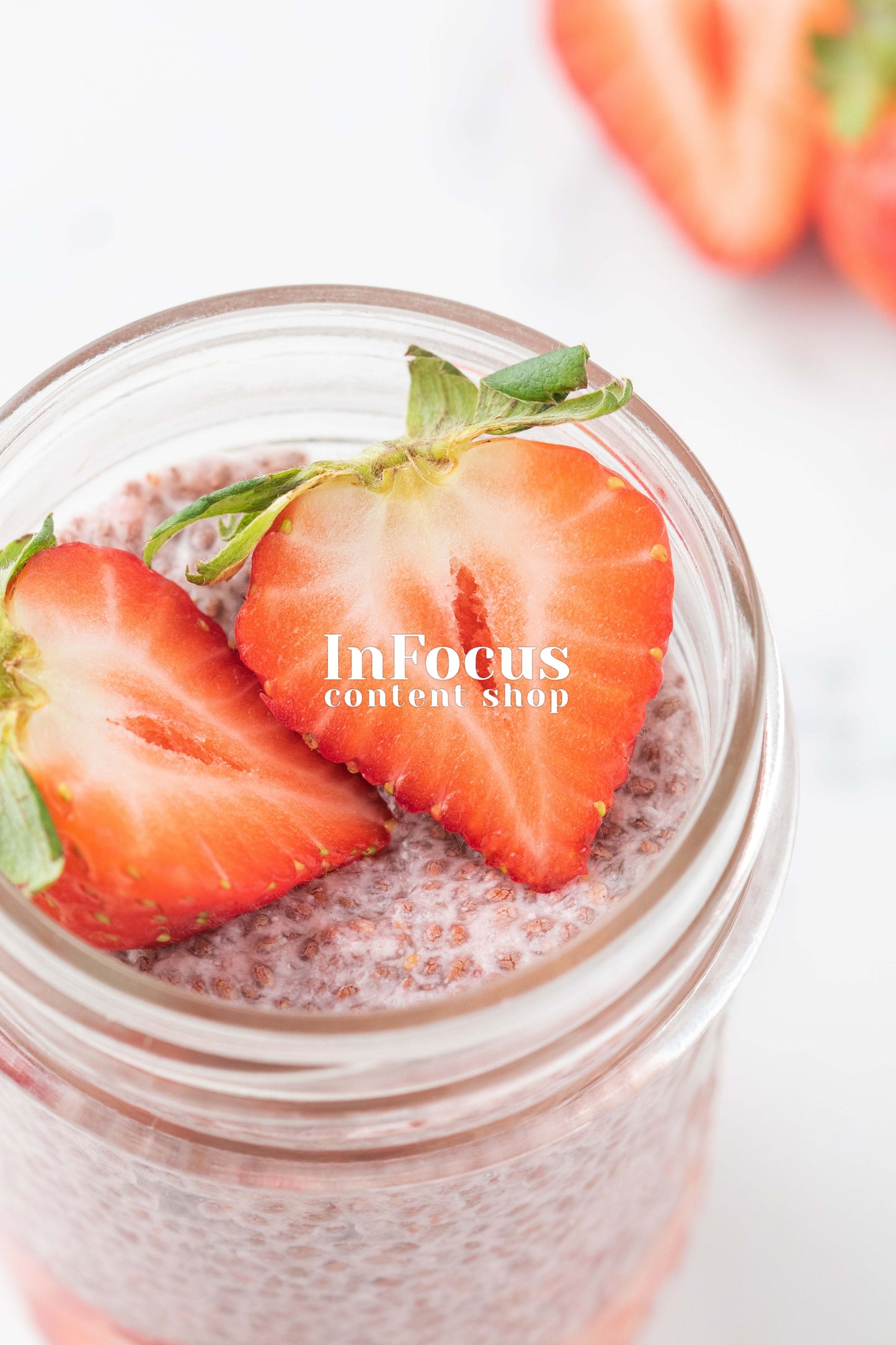 Strawberry Chia Pudding- Exclusive