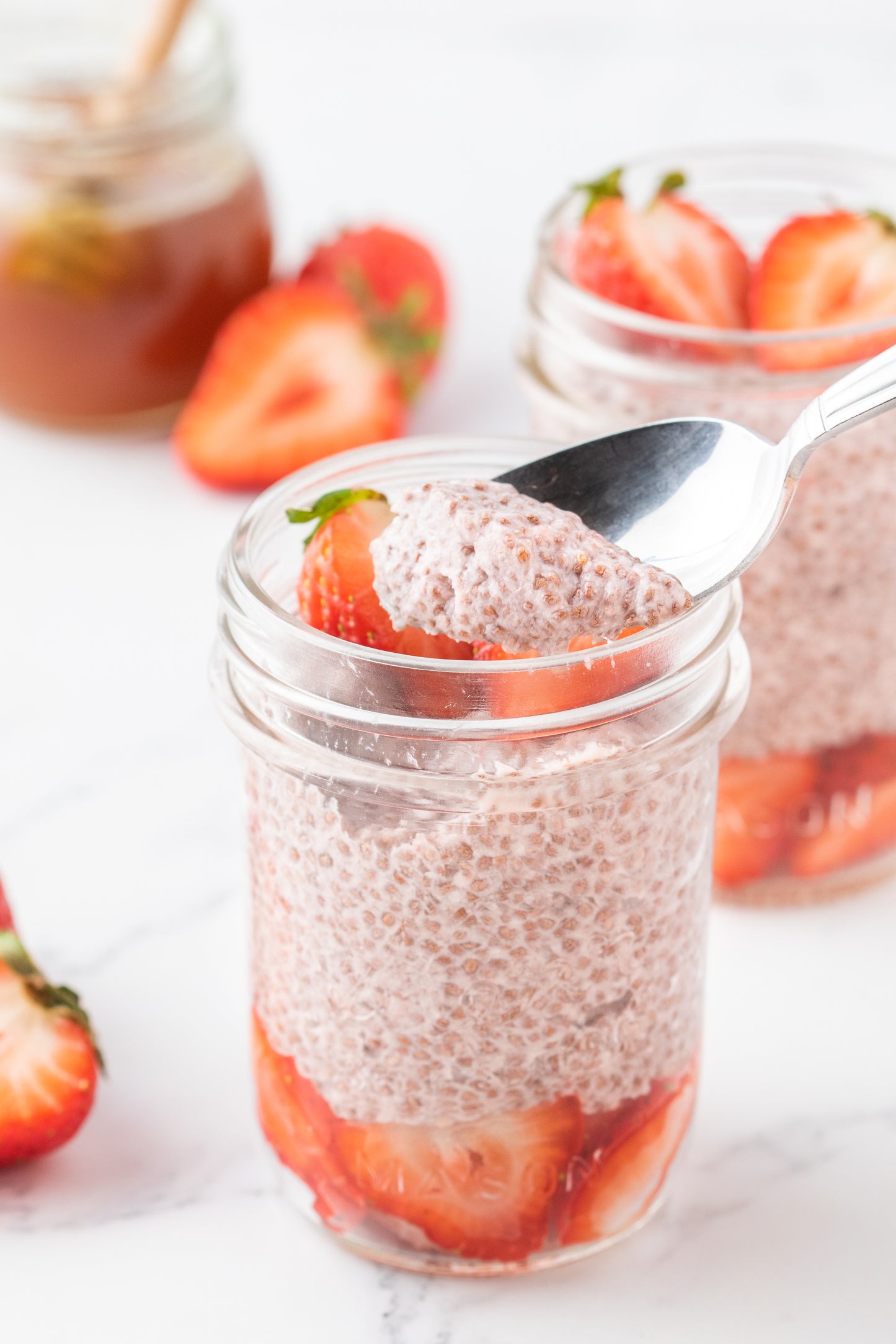 Strawberry Chia Pudding- Exclusive